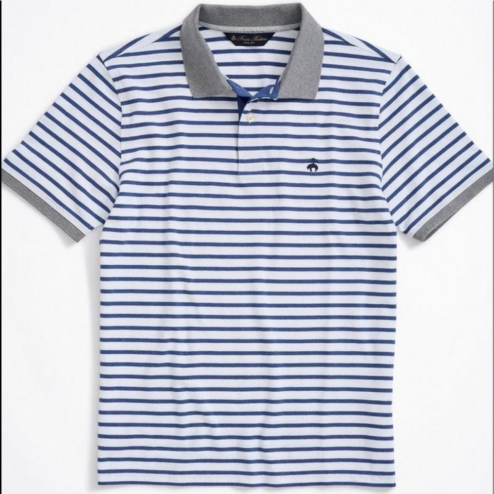 🆕 Brooks Brothers Slim Fit Stretch Polo